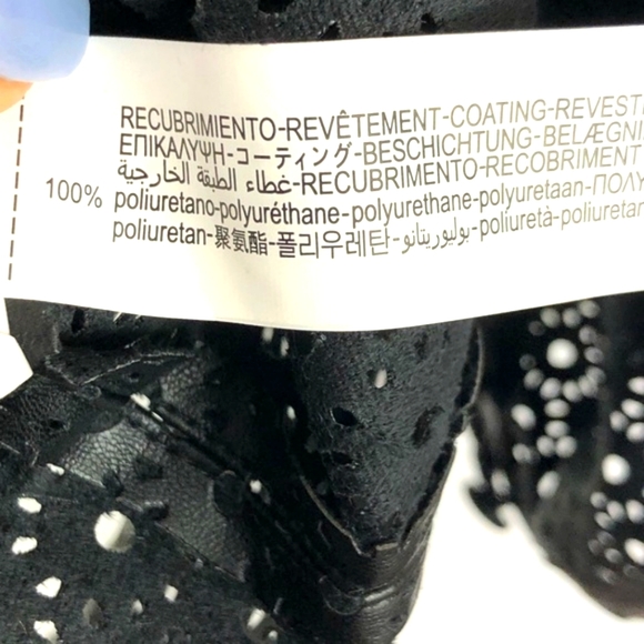 SHIPS FREE!! Brand New Zara Faux Leather Laser Cut Blouse - Picture 4 of 12